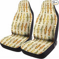 GENANY Trout Fishing Car Seat Covers Set of 2, Breathable Front Seat Covers for Truck Sedan SUV, Fishing Car Accessories, Fish Themed Gift for Women Men