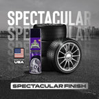 Untouchable Tire Shine Spray – Long-Lasting Wet Tire Finish for Deep Gloss & Protection – Waterproof Tire Shine, Easy Application, Premium Tire Cleaner Shine