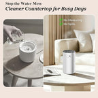 URPOWER Waterless Essential Oil Diffuser: No Water Needed Battery Operated Scent Diffuser - Cordless & Mini Essential Oil Machine Aluminum for Car Home Office(Silver)