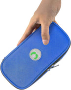 YOUSHARES Insulin Cooler Travel Case - Medication Diabetic Insulated Organizer Portable Cooling Bag for Insulin Pen and Diabetic Supplies with 2 Cooler Ice Pack