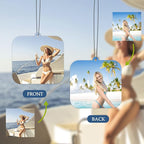 Custom Air Freshener for Car - Personalized Air Freshener for Car with Photo, Smell Air Fresheners with Picture for Hanging Ornaments (Unique Scented Gift)