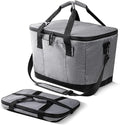 CleverMade Collapsible Insulated Cooler Bag – Leakproof Soft Cooler for Beach, Travel, Car – Bottle Opener