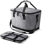 CleverMade Collapsible Insulated Cooler Bag – Leakproof Soft Cooler for Beach, Travel, Car – Bottle Opener
