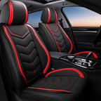 Car Seat Covers Fit for Infiniti g37 2000-2026, Stylish Sport Seat Covers, Waterproof Wear-Resistant Premium Nappa Leather Car Seat Cover.(2 Pcs Front/Black Red)