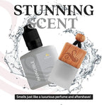 Invincible Gift Set Car Air Freshener for Men | Car Air Freshener Vent Clip 38ml Gift Set | Odor Eliminator Car Perfume Diffuser by Perfa