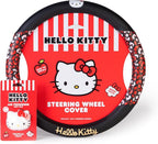 Hello Kitty Steering Wheel Cover, Official Sanrio Car Steering Wheel Cover with Easy Clip-on Car Air Freshener – Cute and Long-Lasting Hello Kitty Air Freshener for Car, Odor Eliminator, Fun Scents