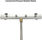 Hourleey Pressure Washer Undercarriage Cleaner, Undercarriage Water Broom with 13 Inch Extension Wand and 45-Degree Angled Wand, 4000 PSI