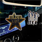 Historical Musical Hamilton Merch Car Air Freshener Pads 6 PCS,Cute Car Accessories Mirror Decor Gifts for Musical Fans,Multi-Scent Air Freshener Pads for Car,Closet,Bathroom,Bedroom & Office