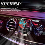 Personalized Customized Photo Car Air Freshener，Double Sided Customized Car Fresheners，Custom Air Fresheners With Picture for Boyfriend、Dad、Mom、Music Lovers.（6pcs vinyl）