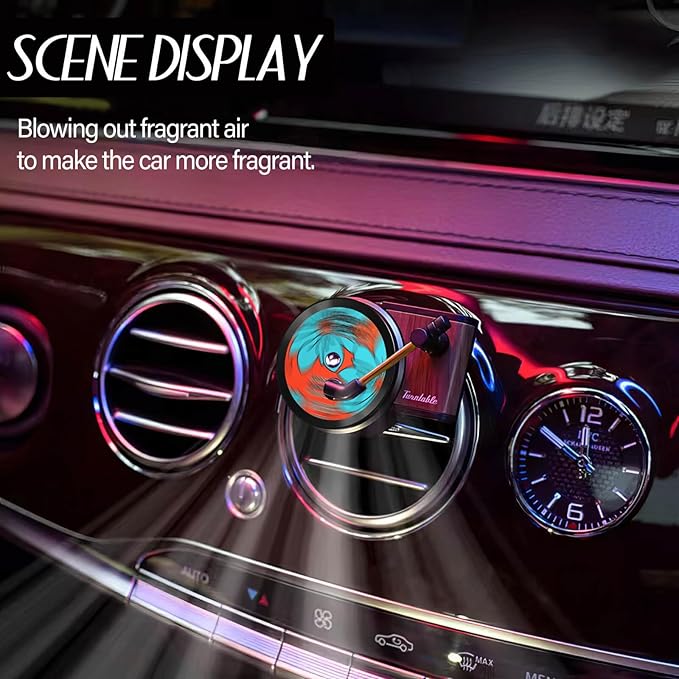 Personalized Customized Photo Car Air Freshener，Double Sided Customized Car Fresheners，Custom Air Fresheners With Picture for Boyfriend、Dad、Mom、Music Lovers.（12pcs Vinyl）