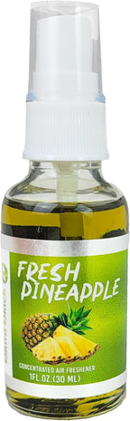 Concentrated Air Freshener Spray 1 oz. Glass Bottle - Choose Your Scent (Fresh Pineapple)