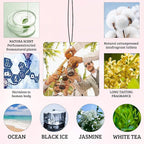 Custom Car Air Fresheners Bulk 10–100 PCS, Personalized Double-Sided with Photo Text Logo, Wholesale Auto Air Freshener for Wedding Party Business Promotion Gifts (Personalized, 10PCS-Square)