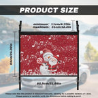 Auto Seat Storage Hanging Bag Santa Claus Snowman Multi-Purpose Seat Organizer for Vehicle Passenger Seat Organization and Storage One Size