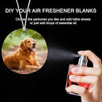 50 pcs sublimation air fresheners blanks Sublimation Blanks Products DIY Air Freshener for Car and Home Hanging Decoration Sublimation car freshener blanks (round))