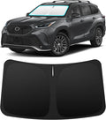 INSAUTO Custom Fit Windshield Sun Shade Accessories for Toyota Highlander 2020-2026, Foldable Front Window Sunshade, UV & Heat Reflector, Keeps Interior Cool, Includes Storage Bag