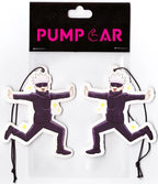 PumpCar 2 pieces Cute Gojo Satoru double-sided hanging Japanese anime cherry-scented car air freshener Cool anime hanging for rearview mirror Car Interior Accessories Gifts