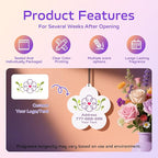 HINFKA 10-1000 Pcs Custom Air Fresheners with Picture – Personalized Double-Sided Photo or Logo Bulk Air Freshener, Customized Gifts for Corporate and Business Branding