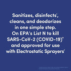Bioesque Botanical Disinfectant Solution, Heavy Duty Broad-Spectrum Disinfectant, Kills 99.9% of Bacteria, Viruses*, Fungi, & Molds, 1 Gallon (Pack of 4)