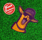 Fresh Fresheners Cute Funny and Aesthetic Car Air Fresheners 4-pack Scented With Premium Oils (Llama)