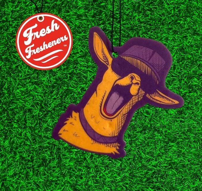 Fresh Fresheners Cute Funny and Aesthetic Car Air Fresheners 4-pack Scented With Premium Oils (Llama)