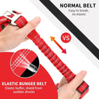 BWOGUE Pet Dog Cat Seat Belt Reflective Car Dog Headrest Restraint Leash Elastic Buffer Bungee Adjustable Tangle-Free Safety Leads Vehicle Seatbelt Harness for Small, Medium and Large Dogs (1 Pack)
