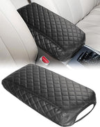 JOYTUTUS Center Console Cover Compatible with 2013-2018 Nissan Altima Leather Armrest Cover Center Console Cushion Nissan Altima Accessories