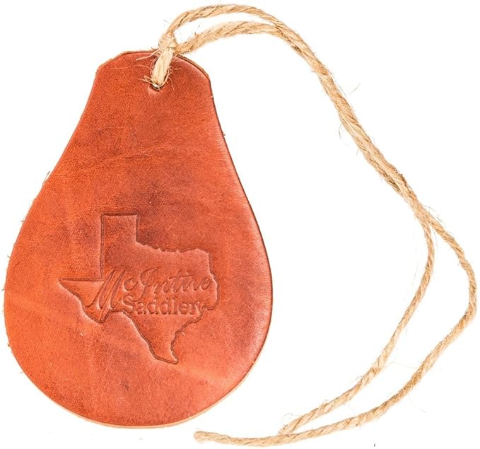 NRS McIntire Saddlery Saddle Shop Tooled Leather Car Scent