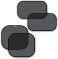 Car Sun Shades for Side and Rear Window (4 Pack) - Car Sunshade Protector - Protect Your Kids and Pets in the Back seat from Sun Glare and Heat. Blocks Over 98% of Harmful UV Rays - Easy to Install,