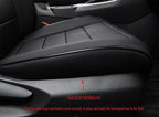 EKR Rav4 Seat Covers Custom Fit for Toyota Rav4 (Hybrid) LE/XLE Premium 2026, Leather Car Seat Cover Full Set for SUV,Faux Leather(Black)