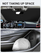 Proadsy 2026 Upgrade Front Windshield Sun Shade Foldable Sunshade Protector Custom Fit 2019-2024 Forester Crossover Base Premium Sport Limited Accessories