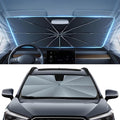 Autorder Windshield Sun Shade Umbrella for 2022-2025 2026 Toyota Corolla Cross Accessories,Upgraded Ice Crystal Material,Easy Setup Umbrella Sunshade for Car Windshield,100% Sun Blocking