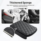Autorder Center Console Cover for 2020-2024 2025 2026 Kia Telluride Accessories Armrest Cushion Cover Nappa Leather Middle Console Covers Telluride Console Cushion Pad Anti-Scratch