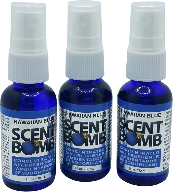 Super Strong Scent Bomb Car Home Air Freshener Highly Concentrated 1oz (4 Assorted Scents (Random))