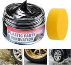 Car Trim Restorer, with Long-Lasting Formula, 30ml, Car Exterior Shine Restorer, Interior and Exterior Restoration Paste, Uv Resistant Coating, for Detailing Vehicles