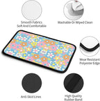 Retro Flowers Auto Center Console Cover Pad Car Armrest Seat Box Cover Cushion Universal for Most Vehicle SUV Truck Car Accessories Decor