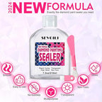sevgili Diamond Painting Sealer Kits 210ML with Brushes, Diamond Art Sealer Puzzle Glue Diamond Painting Accessories and Tools for Adults