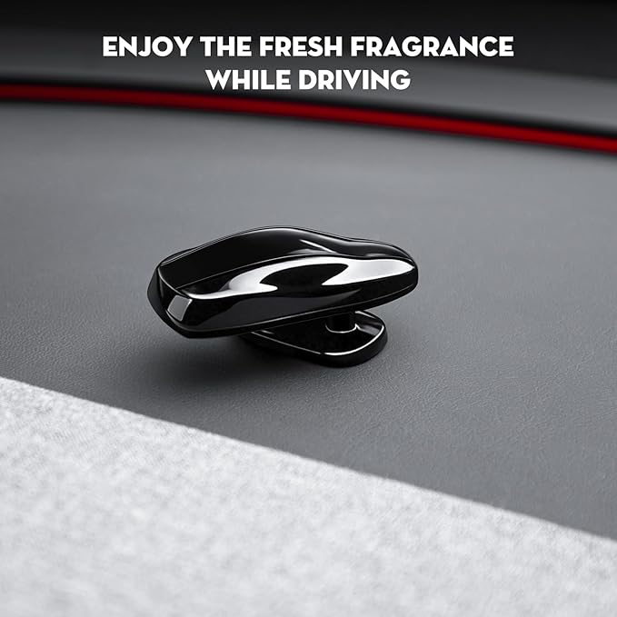 Funny Car Decors Spinner for Tesla Model Y/3/S/X Accessories 2017-2026, Car Air Freshener Ornament Air Fragrance Diffuser (with 3PCS Sticks Light Aroma Type)