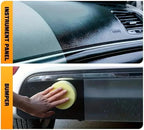 Car Trim Restorer Paste, Interior Renovation Auto Compound, Dashboard Door Panel Repair Tool with Gentle Formula, Steering Wheel Armrest Cleaner, Leather Seat Restorer with