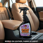 Smoke Eater Odor Eliminator Spray, Lavender, 22 oz — Breaks Down Smoke Odor at the Molecular Level — Works on Fabric, Cars, Furniture — Made in USA