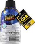 Meguiar’s Car Air Refresher Odor Fighting Mist,Stargazer, Long-Lasting Car Air Freshener Fights Strong and Unwanted Vehicle Smells while Refreshing Interiors with a Refreshing Scent, 2 oz Aerosol