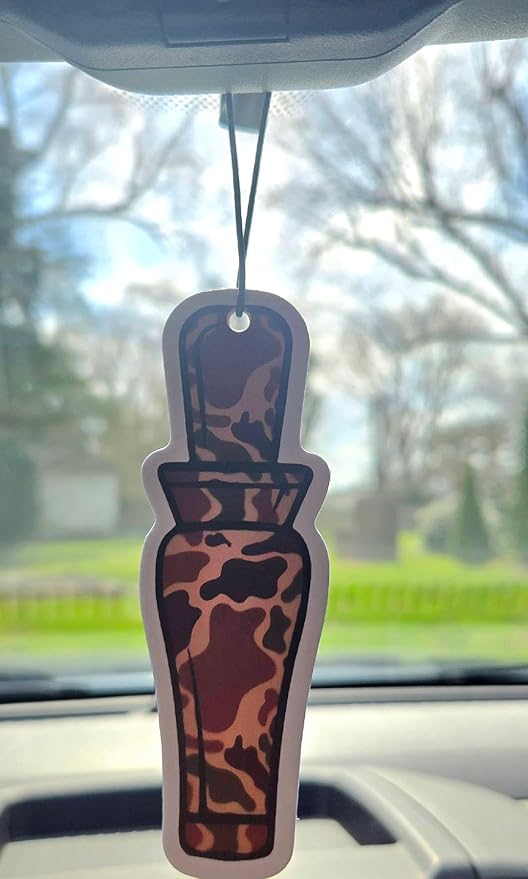 ThatsRad Car Air Freshener Duck Fly Fishing Fish Hunting Stocking Stuffer (One Size, Duck Call/Forest Scent)