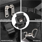 Wheeled Pet Carrier Backpack Pet Stroller, Travel Carrier, Car Seat for Small Dogs Cats Puppies, Comfort Cat Backpack Removable Rolling Wheels – Mesh Ventilation Windows (Black)