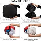 Car Windshield Sun Shade, Funny Eyes Sun Visor, Wear-Resistant Black Tape, Foldable 160x86cm/63x33.86inch