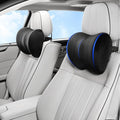 Car Neck Pillow Adjustable Up and Down Style 2 Pack,Car Headrest Pillow for Neck Support Relieves Driving Fatigue, Soft Memory Form and Ergonomic Design Fits Most Heights and Car Seats (Black)