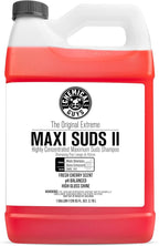 Chemical Guys CWS_101 Maxi-Suds II Foaming Car Wash Soap (Works with Foam Cannons/Guns or Bucket Washes) Safe for Cars, Trucks, Motorcycles, RVs & More, 128 fl oz (1 Gallon), Cherry Scent