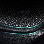 BetterJonny Auto Bling Car Armrest Cover, Crystal Rhinestone Auto Center Console Cover Pad Non-Slip Car Arm Rest Cushion Pad Universal Bling Car Accessories for Most Car (13.2 X 9.3 Inch)