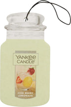 Yankee Candle Paper Car Jar, Iced Berry Lemonade, 1 CT (Pack of 10)