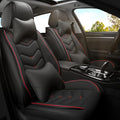 Car Seat Covers for Honda Accord 2000-2026, Premium Nappa Leather Car Seat Cover, Stylish Sport Seat Covers， Automobile Seat Cover Sets.(Luxury 2 Seats/Black)
