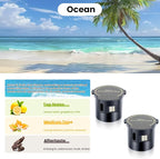 Smart Car Air Freshener Refill,2 Pack Refill For 4-6 Months,French Spice Made With Natural Plant Extracts,Refill Perfect for Intelligent Cloud Fragrance Machine. (Ocean)