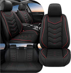 Car Seat Covers Fit for Infiniti g37 2000-2026, Stylish Sport Seat Covers, Waterproof Wear-Resistant Premium Nappa Leather Car Seat Cover.(Full Set/Black)